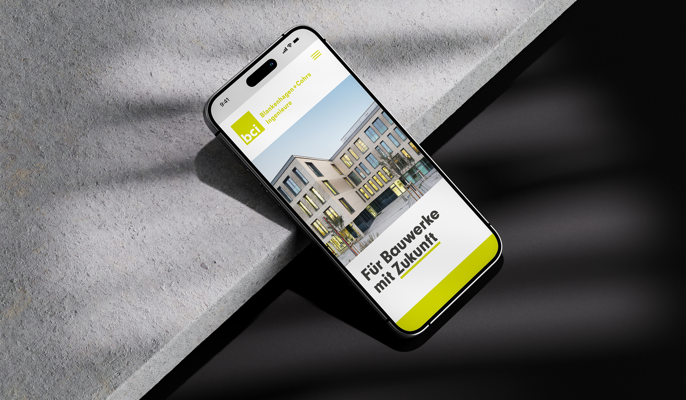 bci Webdesign / Homepage . Design am Inn - Designagentur Mühldorf