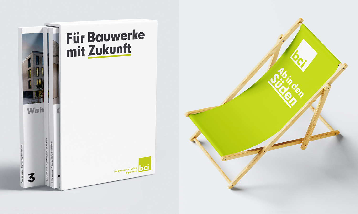 bci Ingenieure Broschüre Mitarbeiter gewinnen – Design am Inn